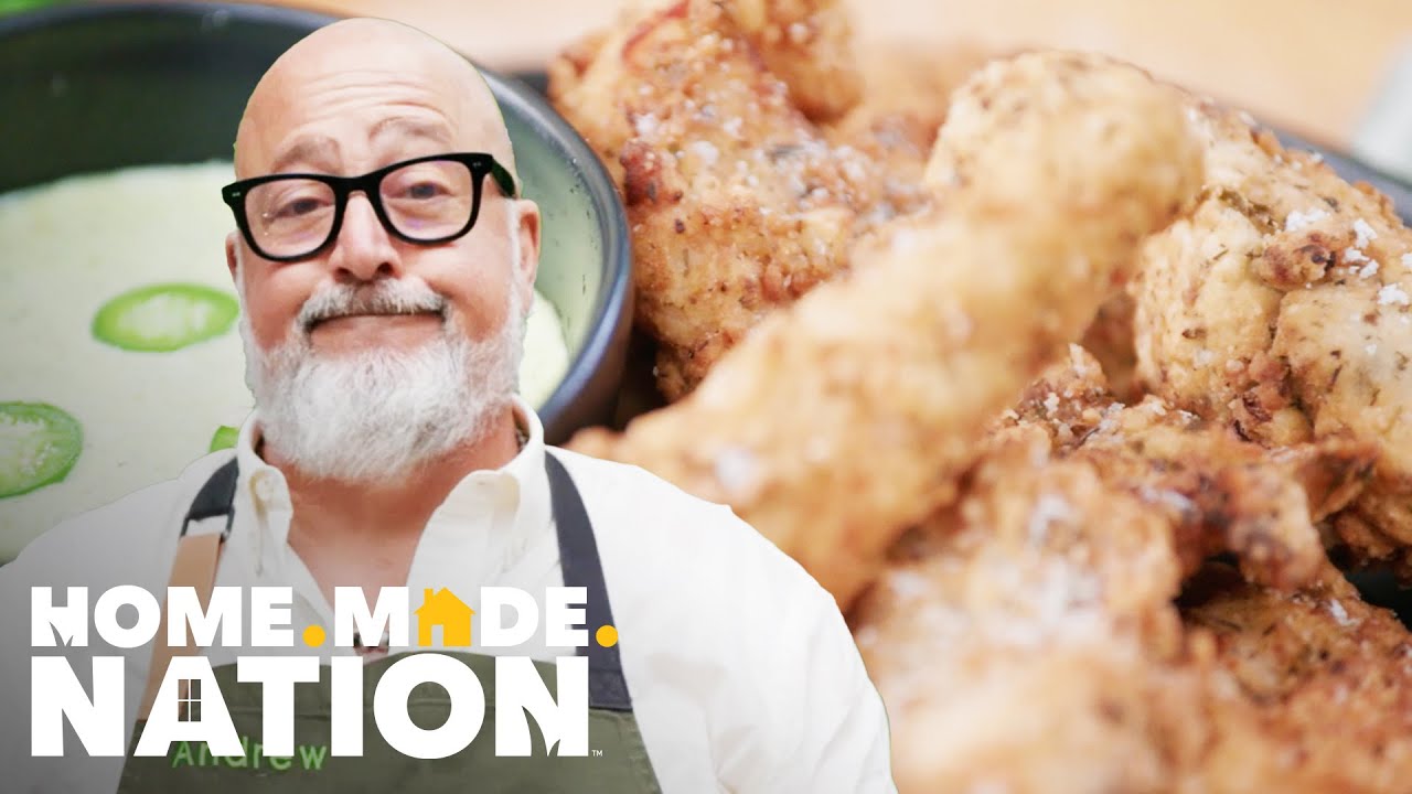 Chef Andrew Zimmern Cooks Up Snapper Fingers | Wild Game Kitchen | Home.Made.Nation
