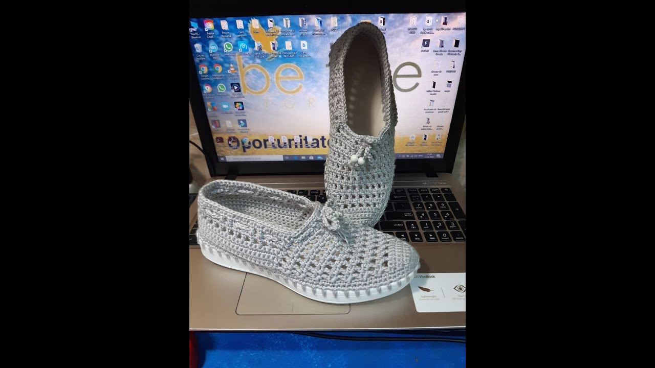 Crosetam espadrile Andra -partea 1