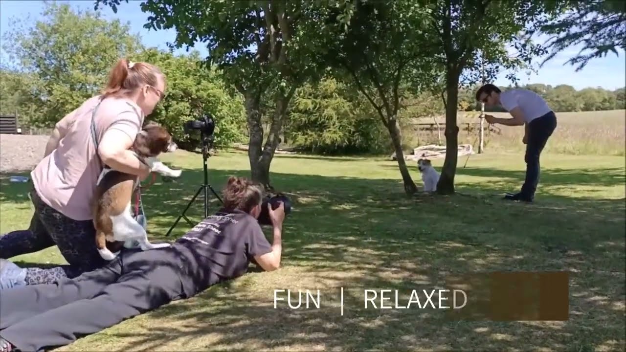Carrie Southerton Dog Photography - Behind the Scenes with Carolyne