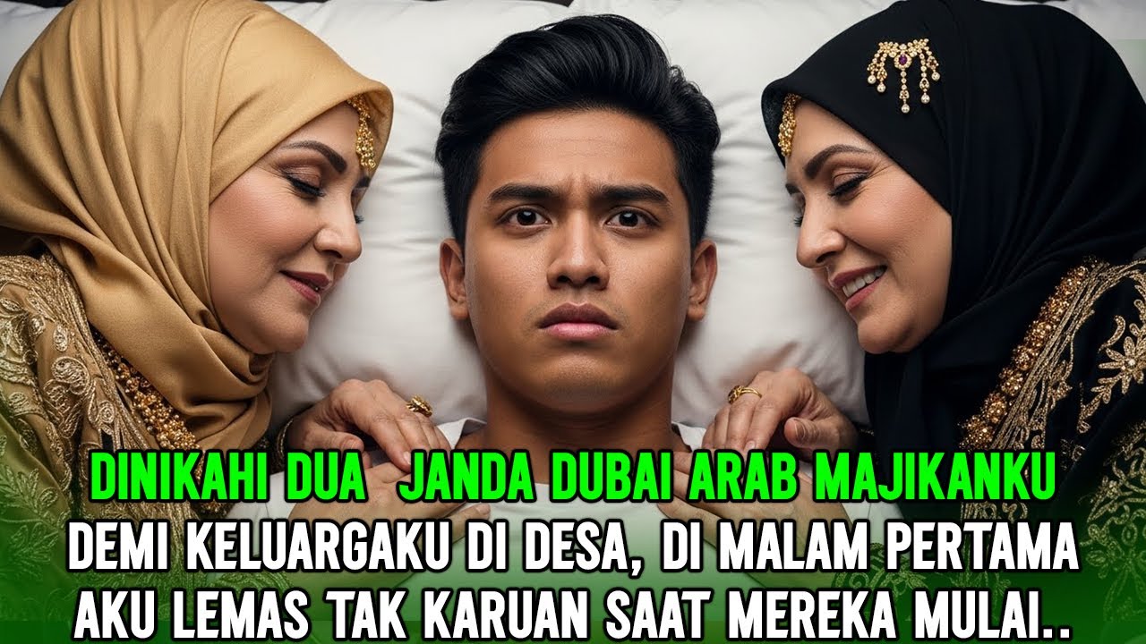 Dinikahi Dua Janda Arab Demi Keluarga diKampung‼️ Malam Pertama Aku Gemetar Lemas Saat ia Minta…