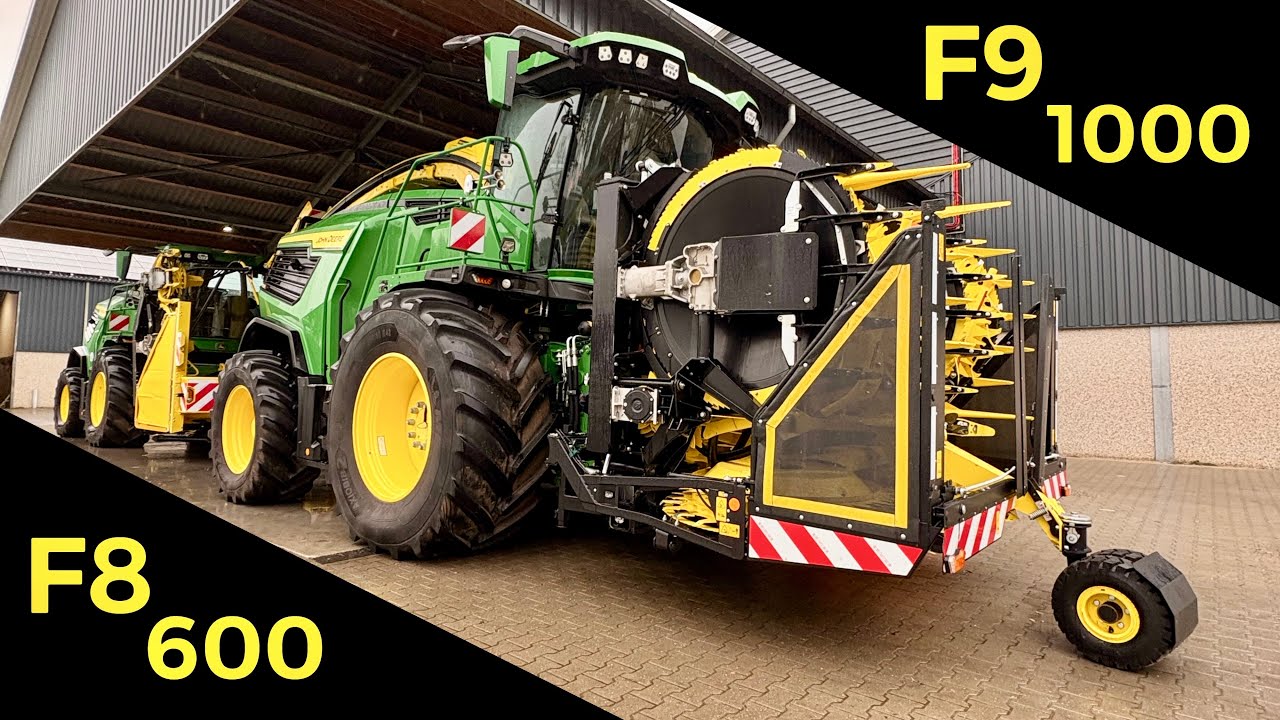 Wsl#94 Die neuen John Deere Feldhäcksler! Maschinenvorstellung F8 & F9