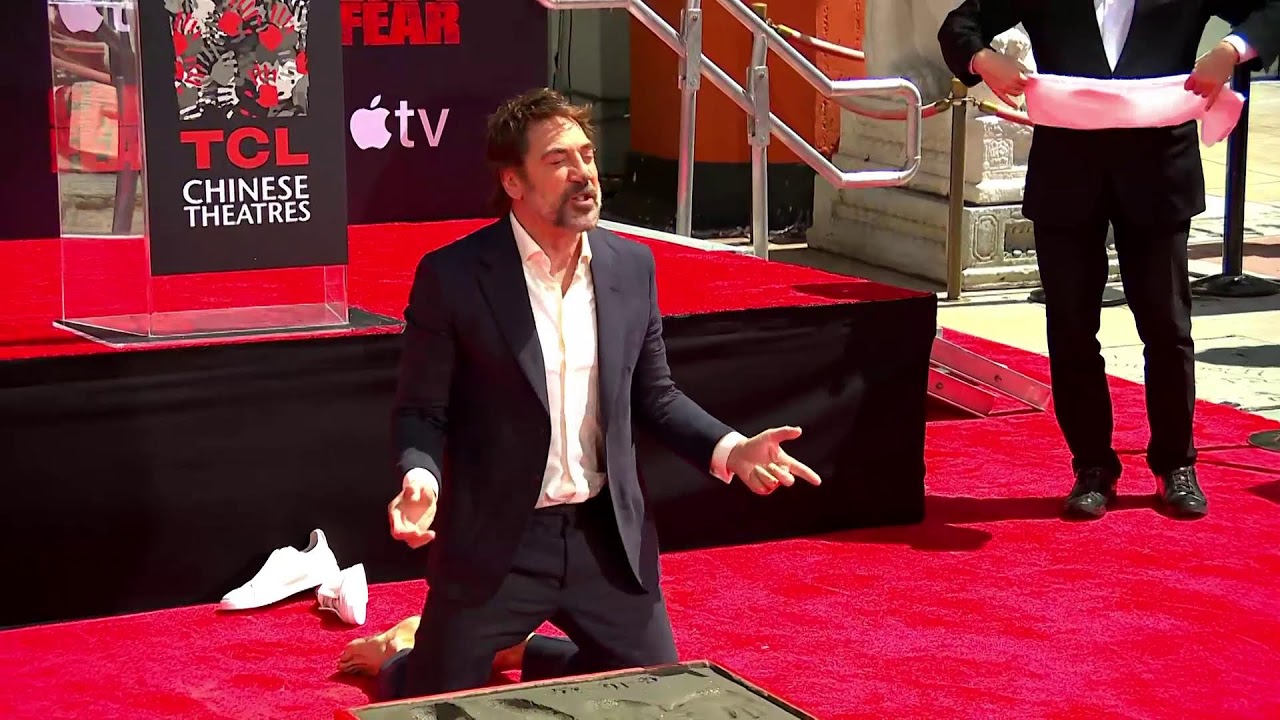 Live: Javier Bardem's Hollywood handprints ceremony