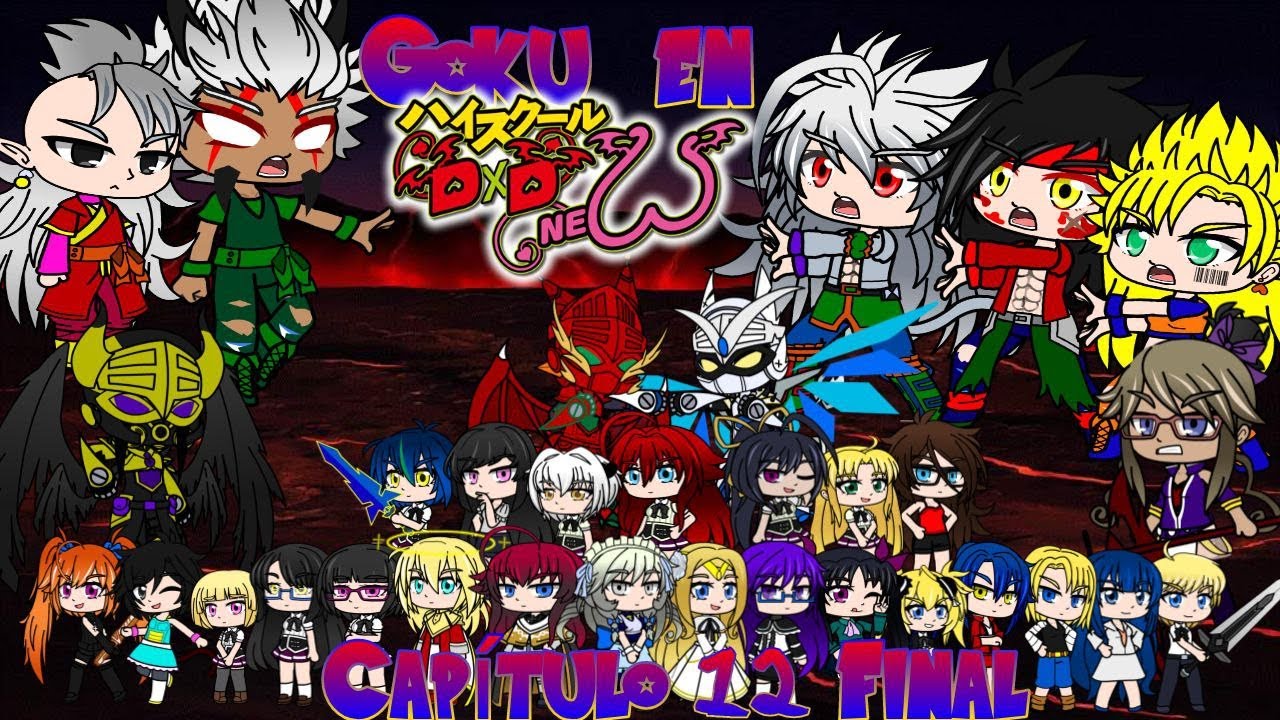 Goku en High School DXD New (Capítulo 12 Final) #gachanebula #gachaclub