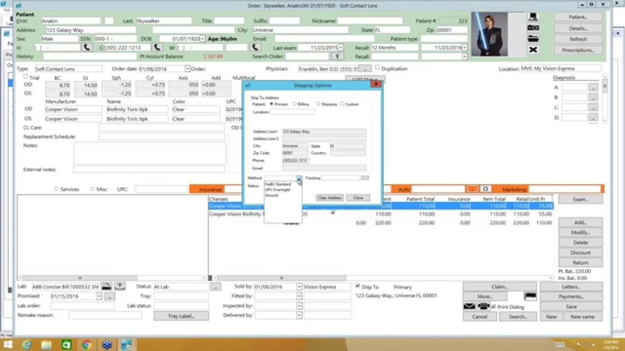 My Vision Express®: Lens On Demand and Purchase Orders