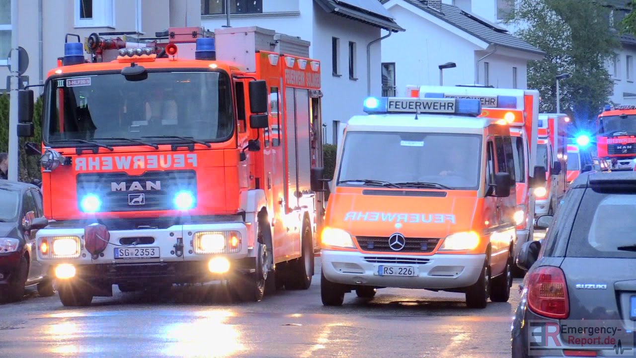 -[GROSSEINSATZ IN SOLINGEN]- -| Massenanfall von Verletzten durch Kohlenmonoxid |-