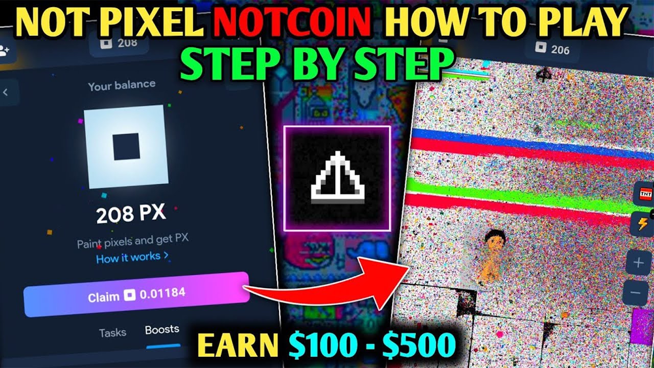Not Pixel | Not Coin New Telegram App | Not Pixel Airdrop | How To Play Not Pixel Beta | Full Guide