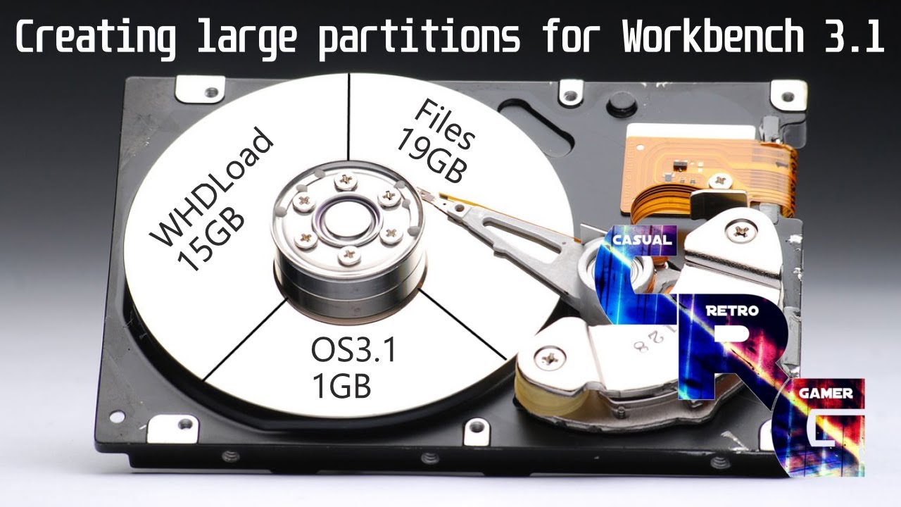Creating large partitions for Workbench 3.1