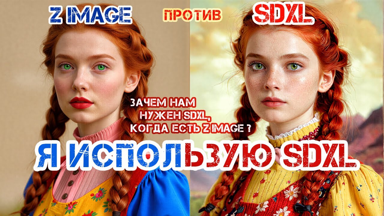Z image Turbo vs. SDXL models. When will the SDXL be 100% better than the Z image?