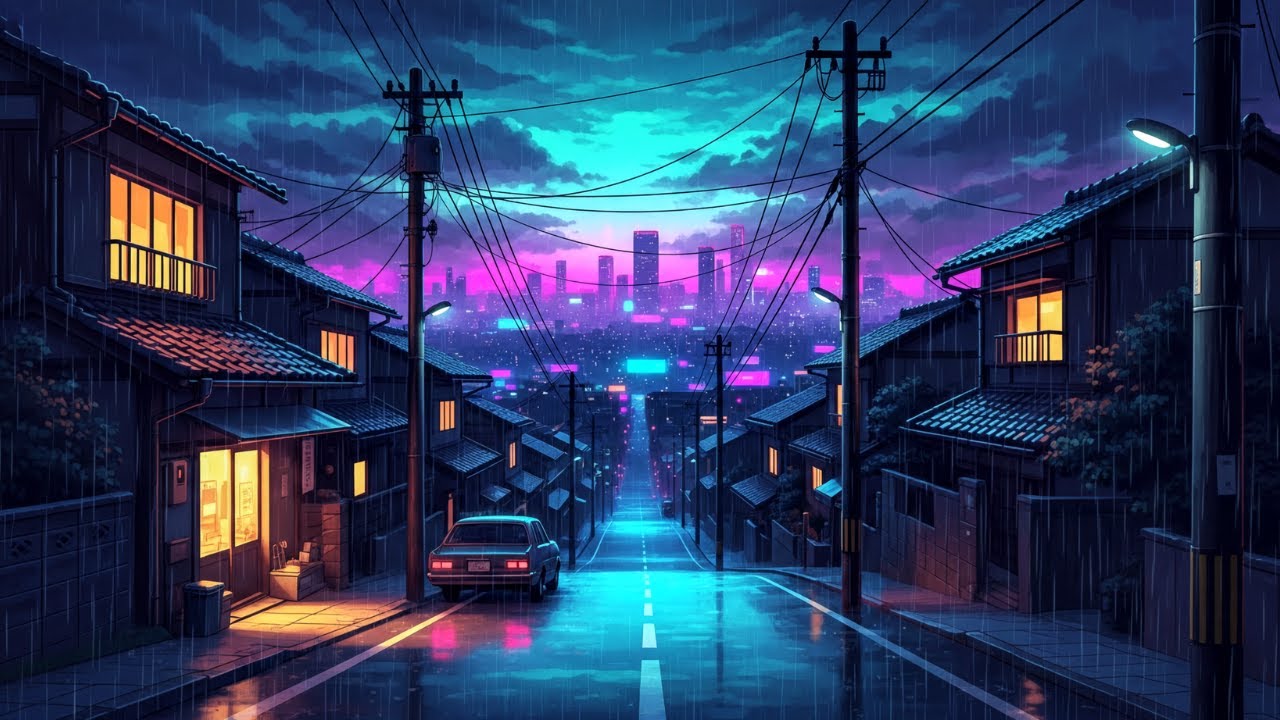 LoFi HipHop during Heavy Rain 🌧️ | Chill | Relax | Study time