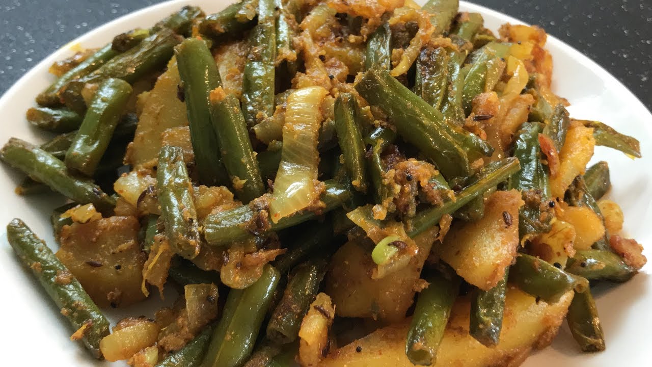 French Beans Potato Curry | फ़्रैन्च बीनस आलुकी सब्ज़ी | Ami’s Cooking