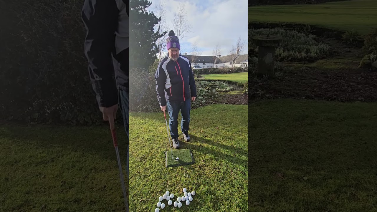 Again same session. 15/30/45 yards to dial in my wedges