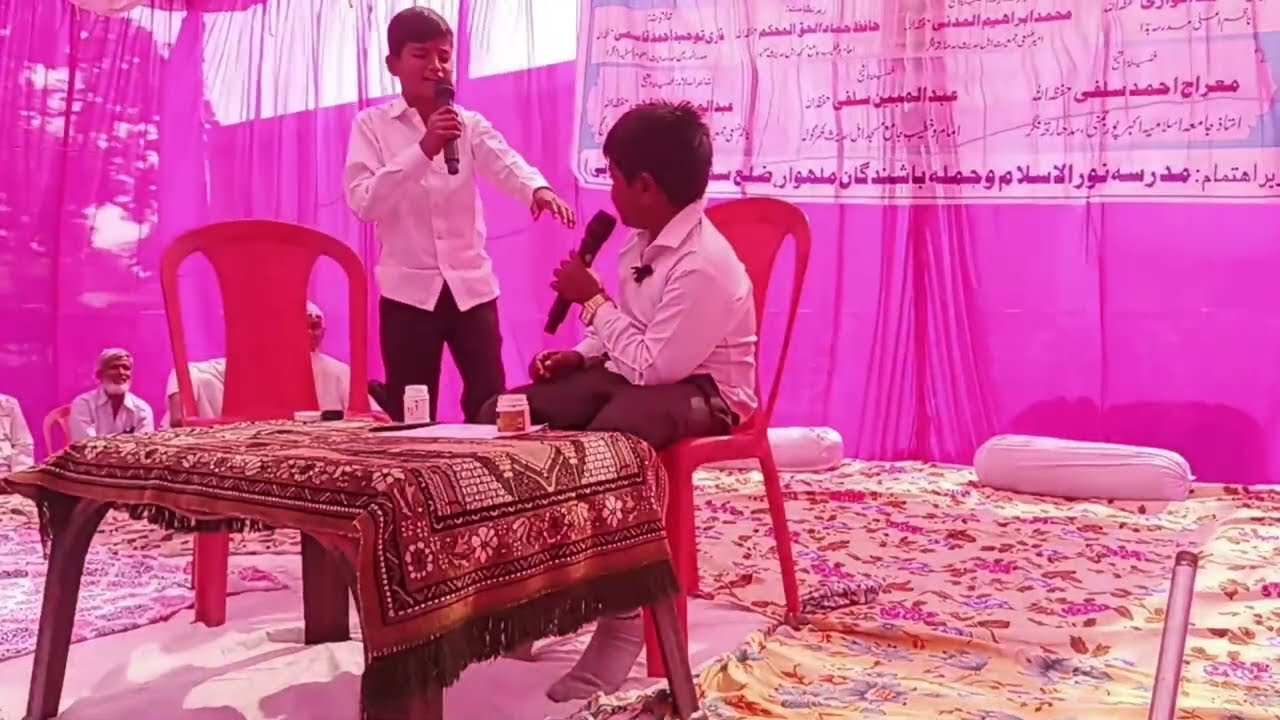 Funny Mukalma Madrasa Islamia Educational Society Malhwar Siddharth Nagar|Annual Function.Mukalma···