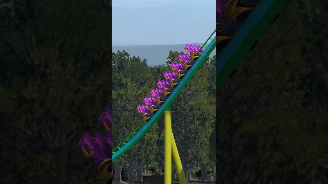 B&M went nuts!!! @Bolliger.and.mabillard #invertedcoaster #greatadventure #rollercoaster