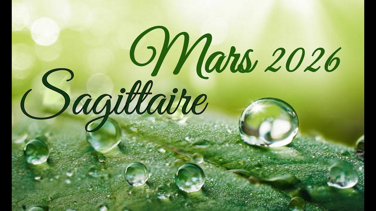 ♐ SAGITTAIRE Mars 2026 -  Finance, Pro, Santé & Amour