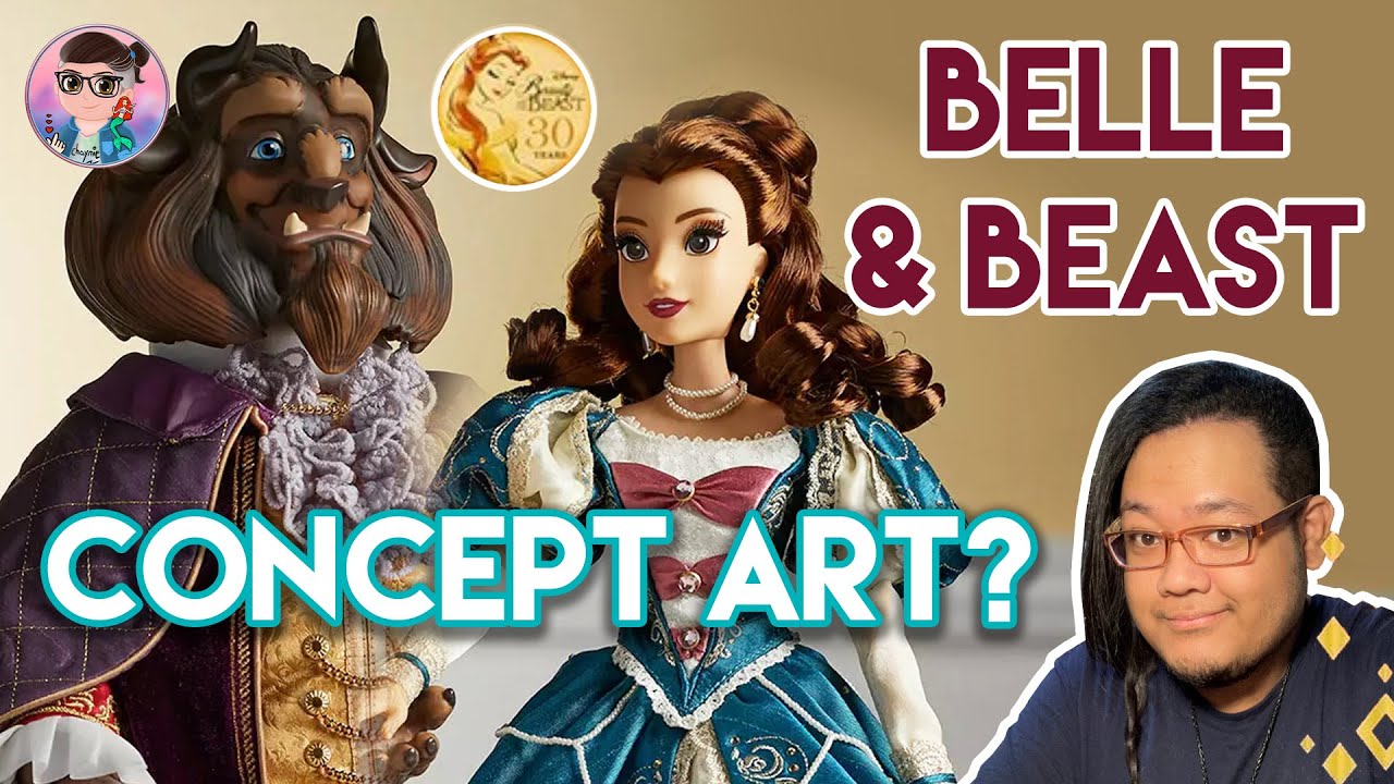 Beauty and the Beast Limited Edition Platinum Doll Set - REACTION | Disney Limited Edition Dolls