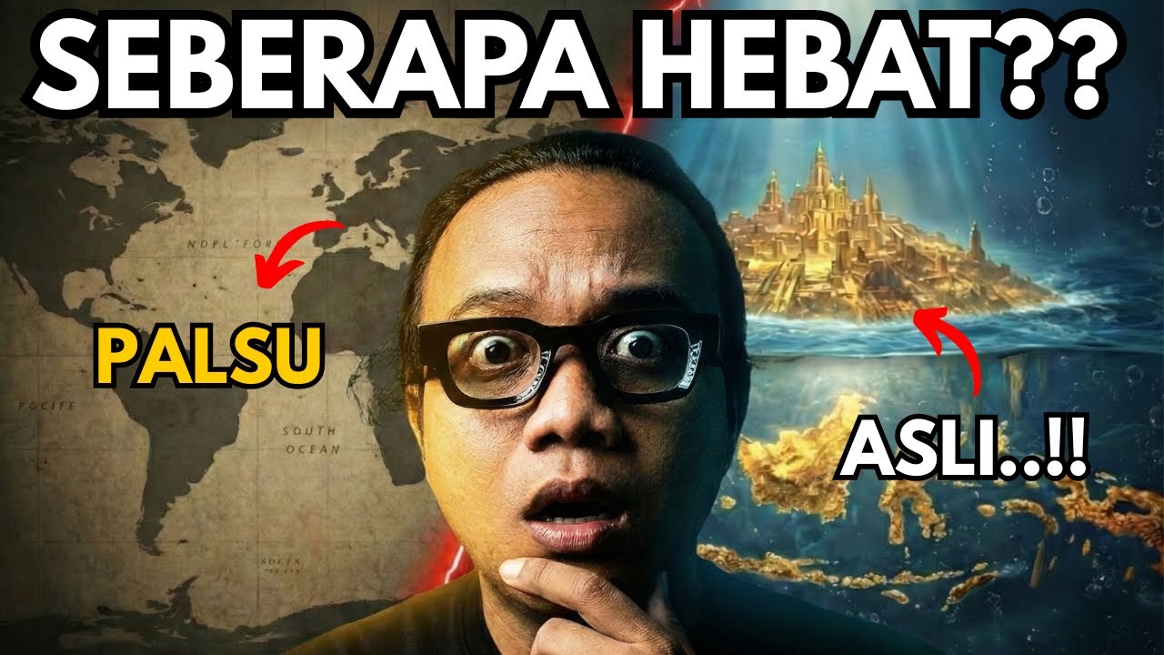 Kenapa Dunia Sengaja Menghilangkan Sundaland dari Peta Kuno? Rahasia Besar di Balik Zaman Es