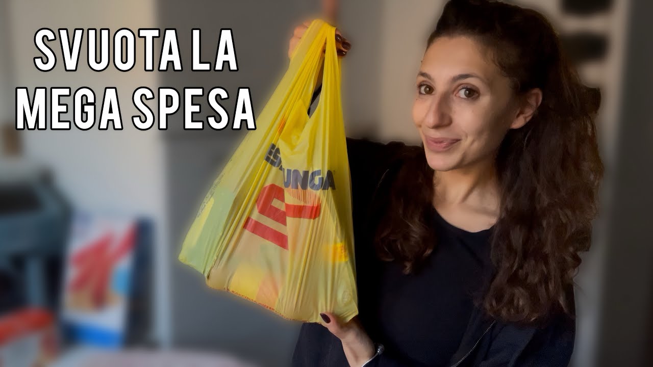 Svuotiamo la maxi spesa! Esselunga ed  Eurospin 🛒