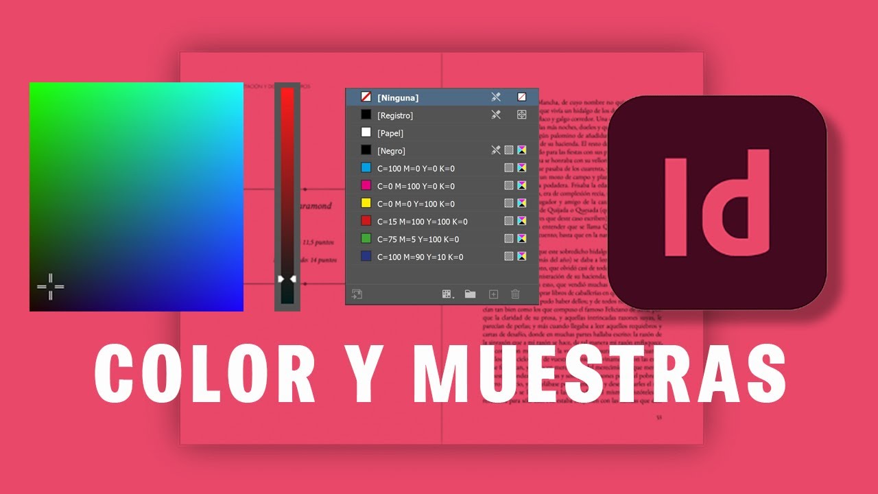 Color y muestras en Indesign | Curso Indesign