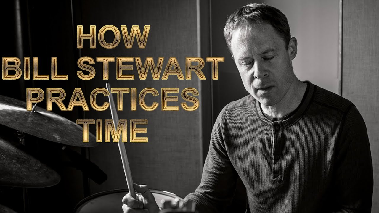 Bill Stewart on practicing with a metronome vs. playing along with records