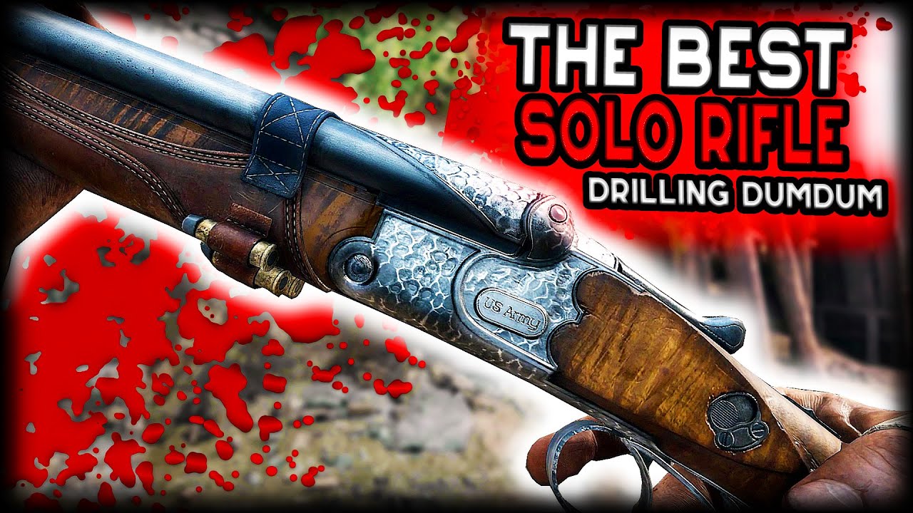 Лучшая винтовка для одиночек | Drilling DumDum делает ВСЕ!!! #huntshowdown