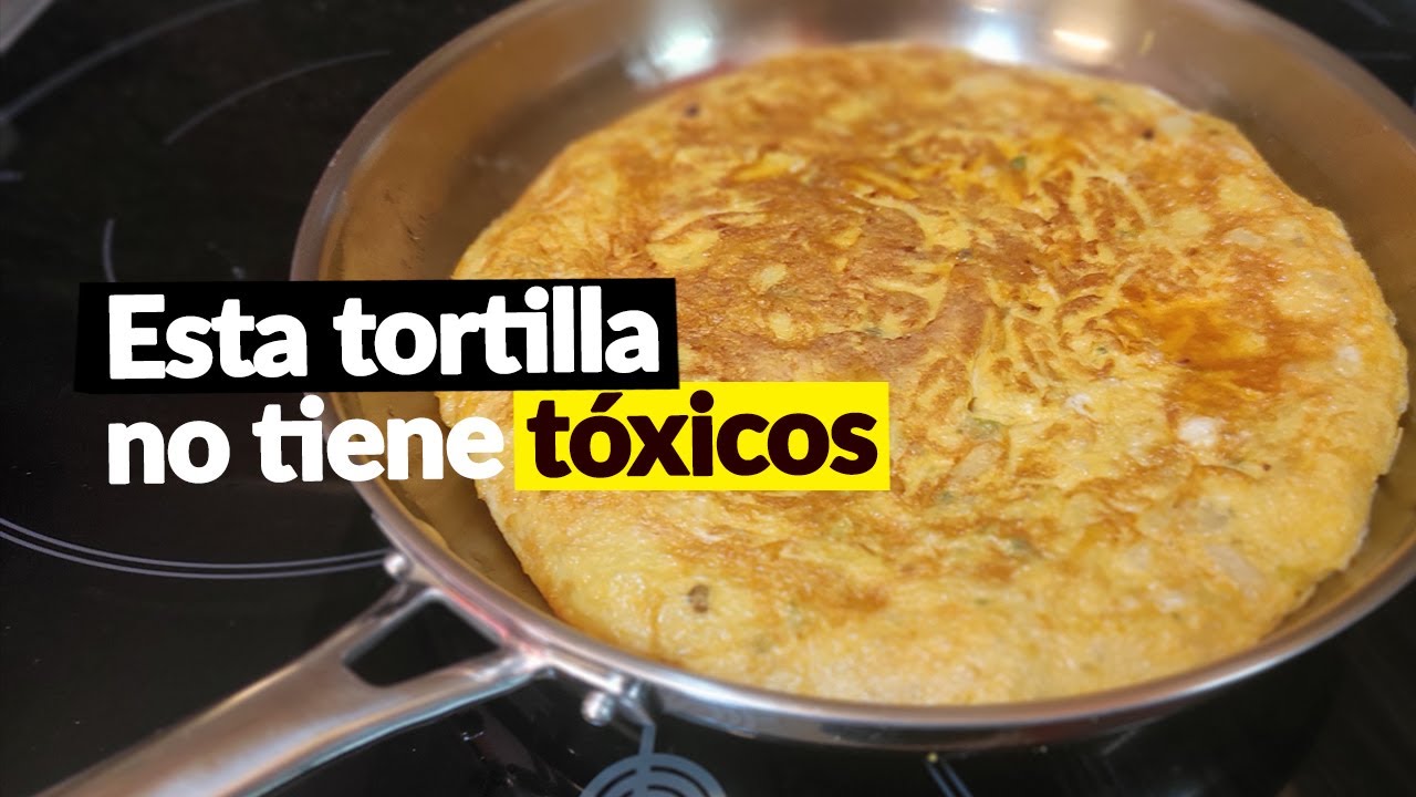 &iexcl;Hazla as&iacute; con tu SART&Eacute;N de ACERO inoxidable! TORTILLA de PATATA espa&ntilde;ola | cocinar en acero