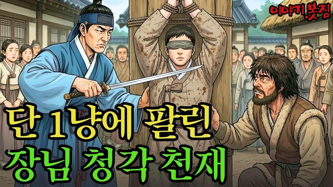 단 1냥에 팔린 장님 청각 천재의 기적 |야담|만담|전설|옛날이야기|사연