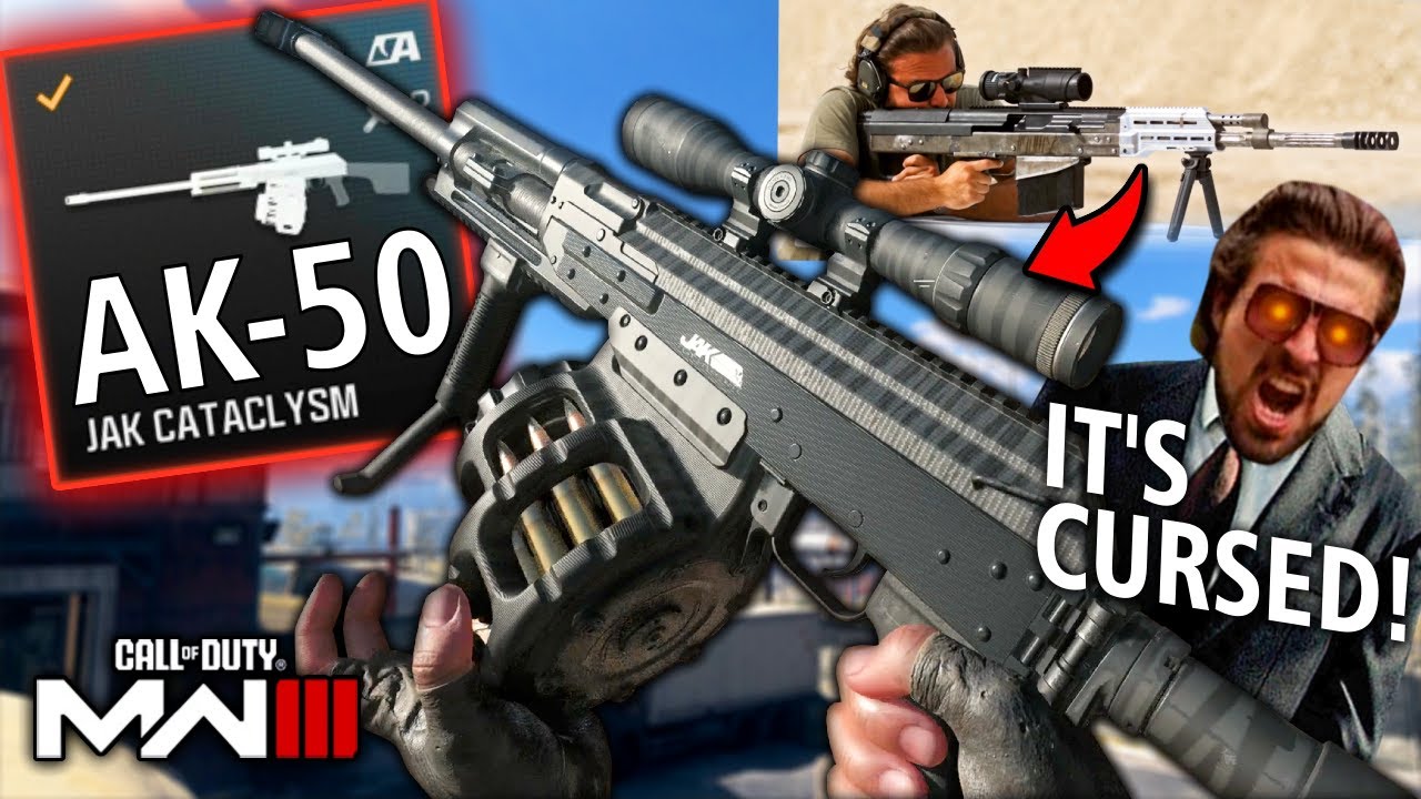 Brandon Herrera CURSED AK-50 - JAK Cataclysm Conversion Gunplay - Modern Warfare 3 Gameplay