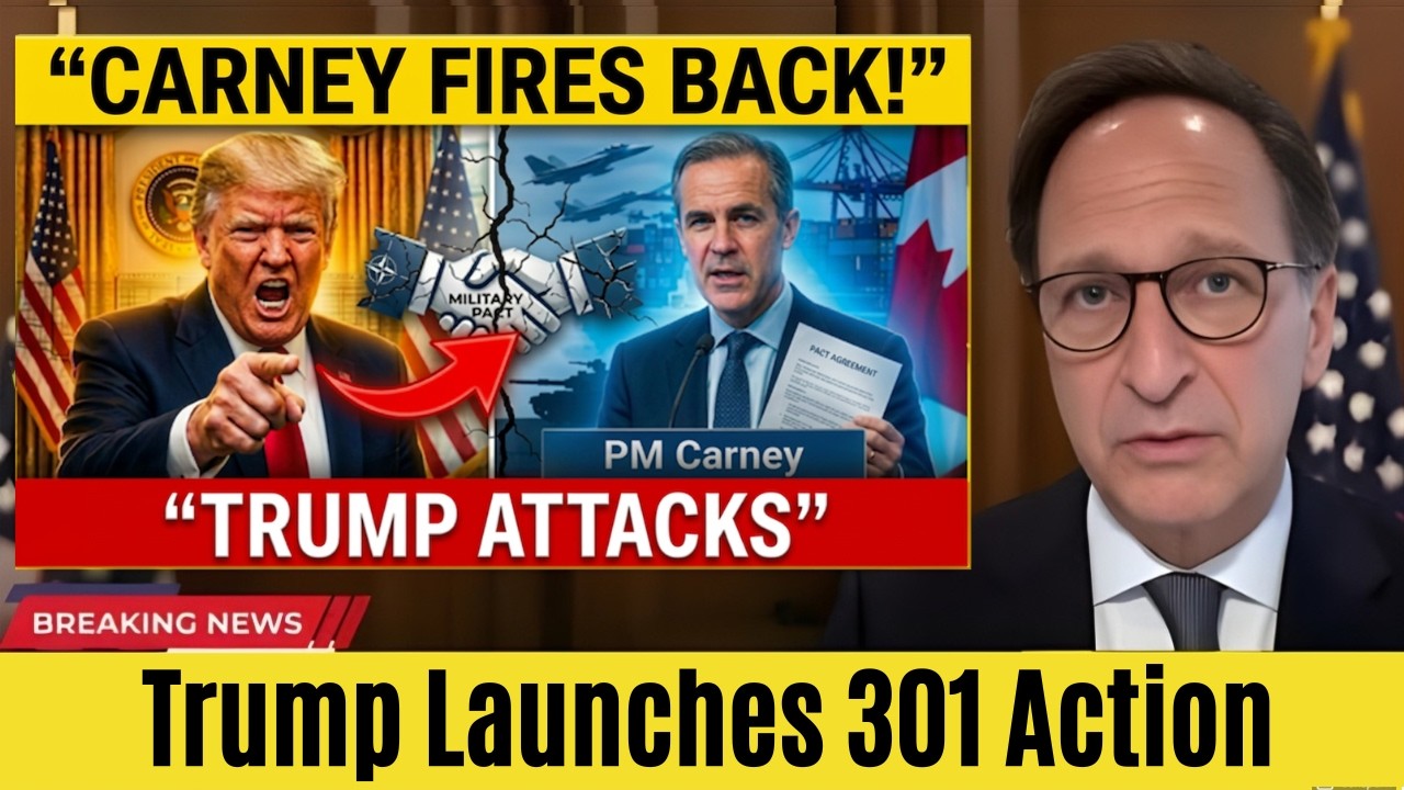 URGENT: Trump Declares Trade War on Canada — Carney's Brutal Retaliation