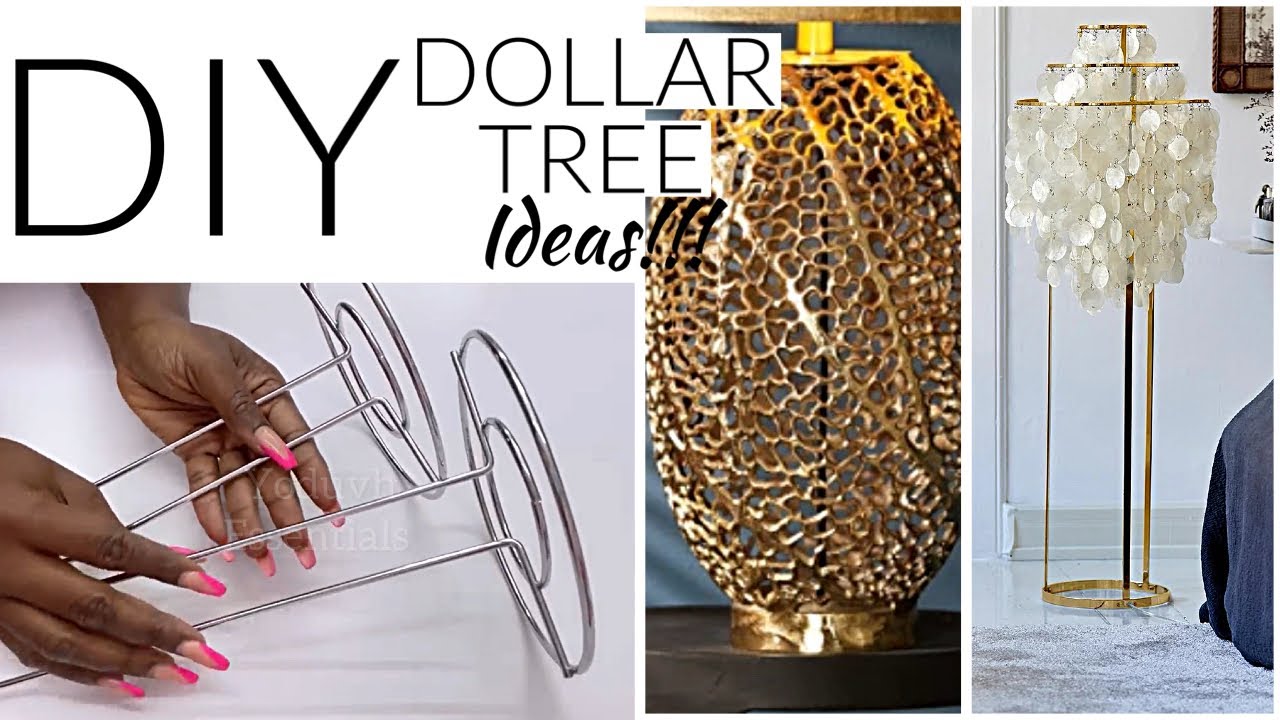 INSTANT DOLLAR TREE Holders FOR THIS LIGHTING IDEA! DIY DOLLAR TREE Projects