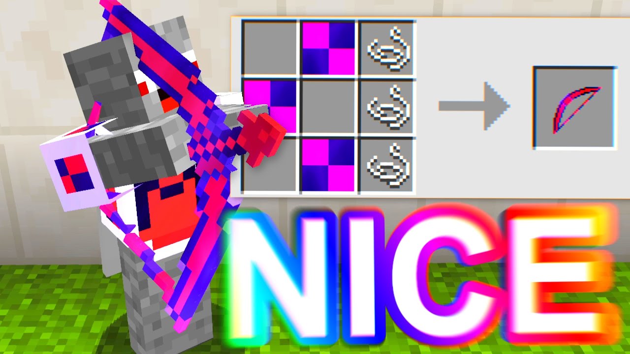 Ich CRAFTE den zu 98% STÄRKSTEN ADMIN BOGEN ,den es gibt... Minecraft LUCKY BLOCK BATTLE BEDWARS