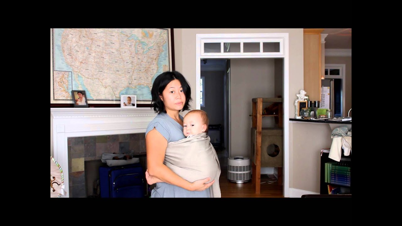 Seat-making tips in a ring sling