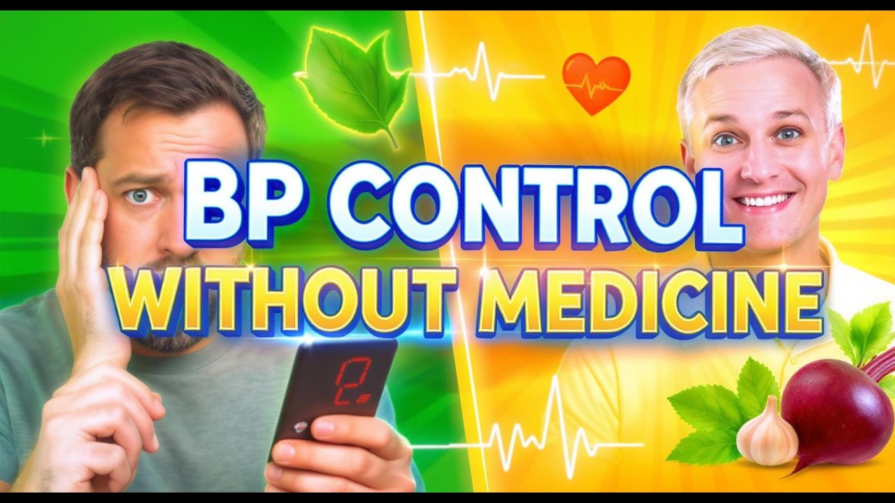 BP Control Without Medicine 🌿 | ब्लड प्रेशर का सबसे तेज़ नेचुरल इलाज - अभी आज़माएं!
