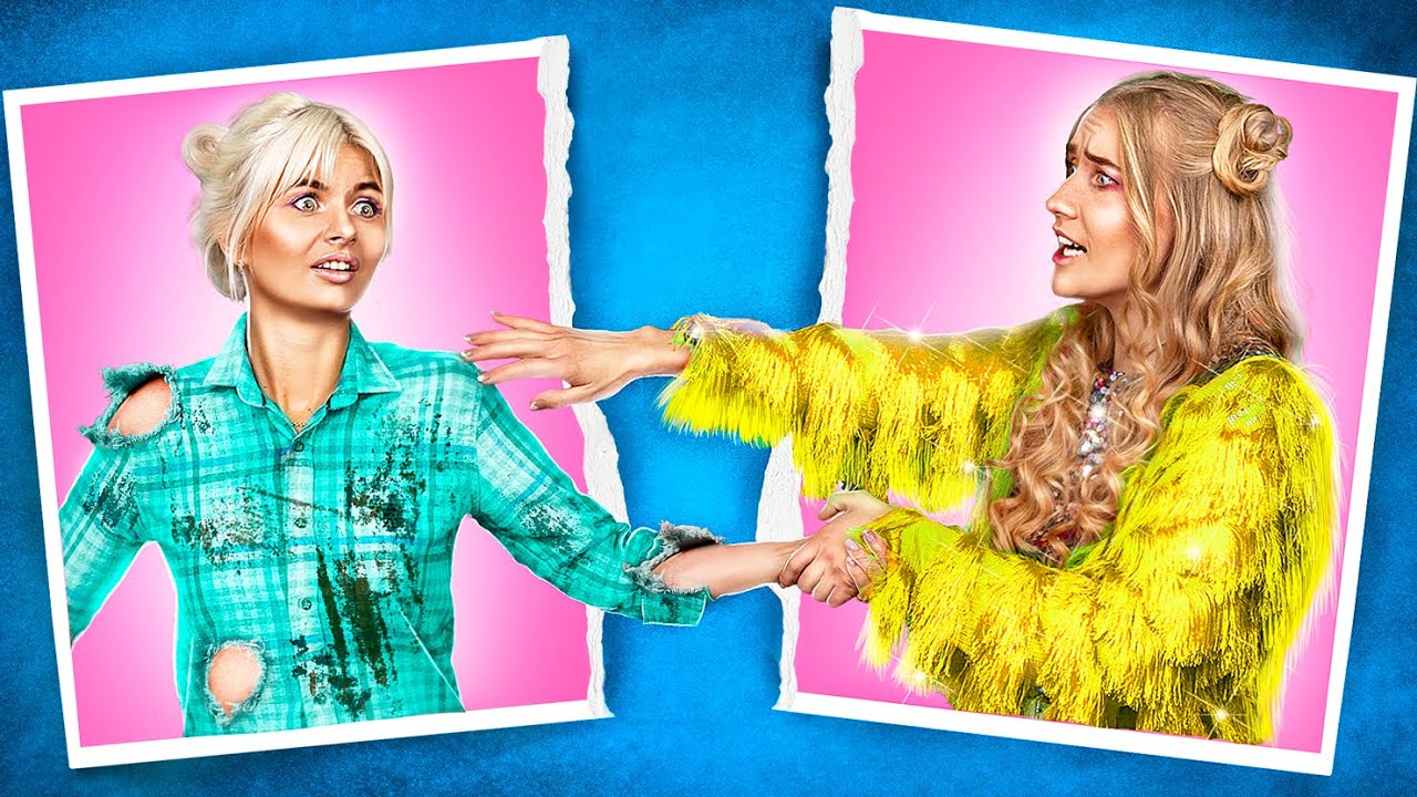 Reiche Schwester gegen arme Schwester!