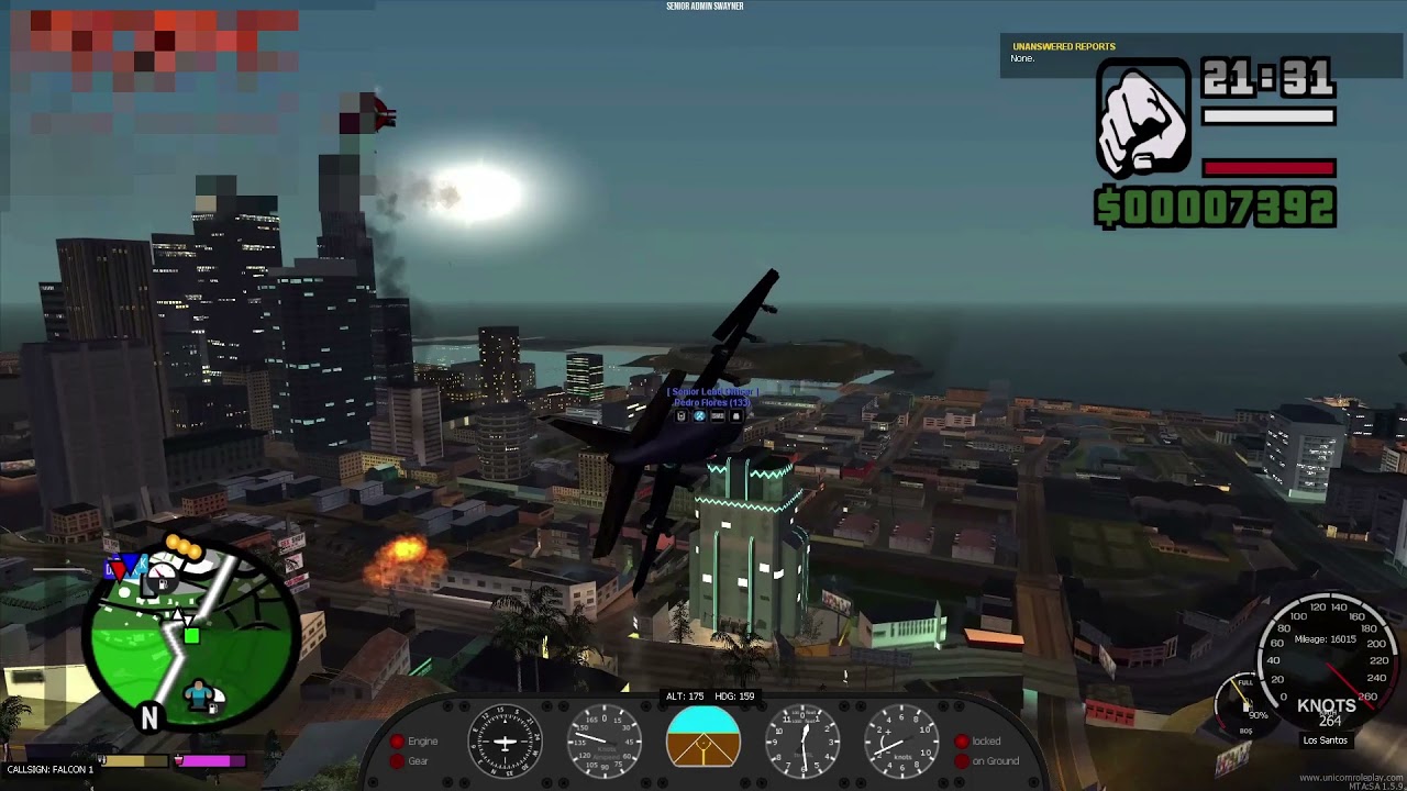 Lspd Jeti Ws İllegal Jet ?:D (UnicornRoleplay.com)