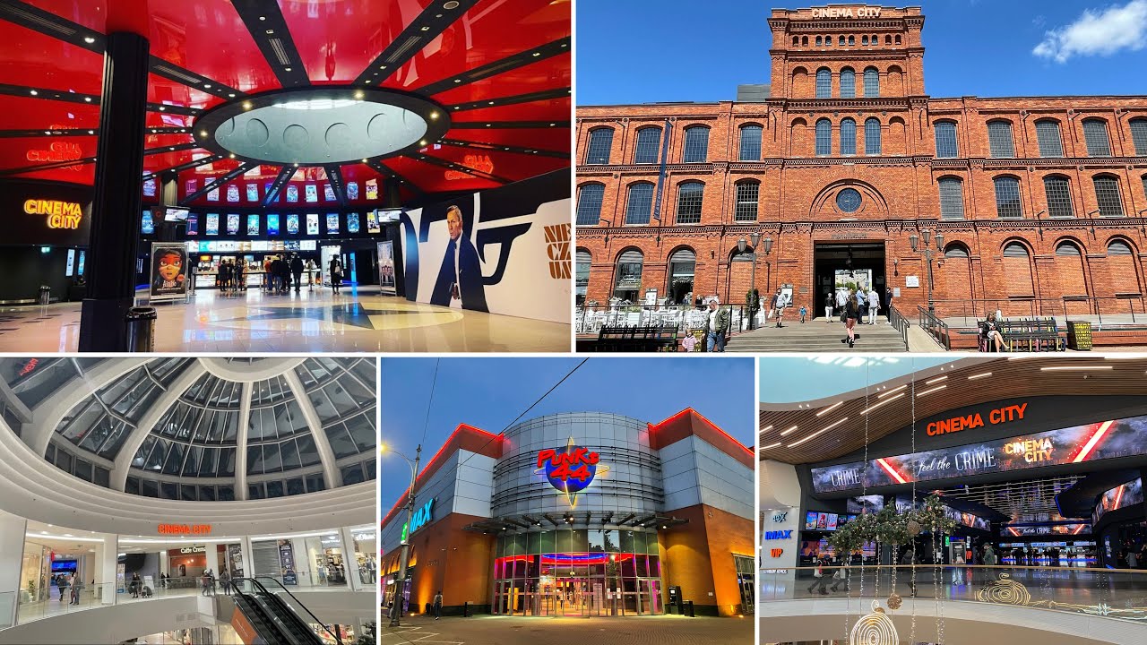 All the 5 IMAX cinemas in Poland (Warsaw, Łódź, Wrocław, Poznań, Katowice)