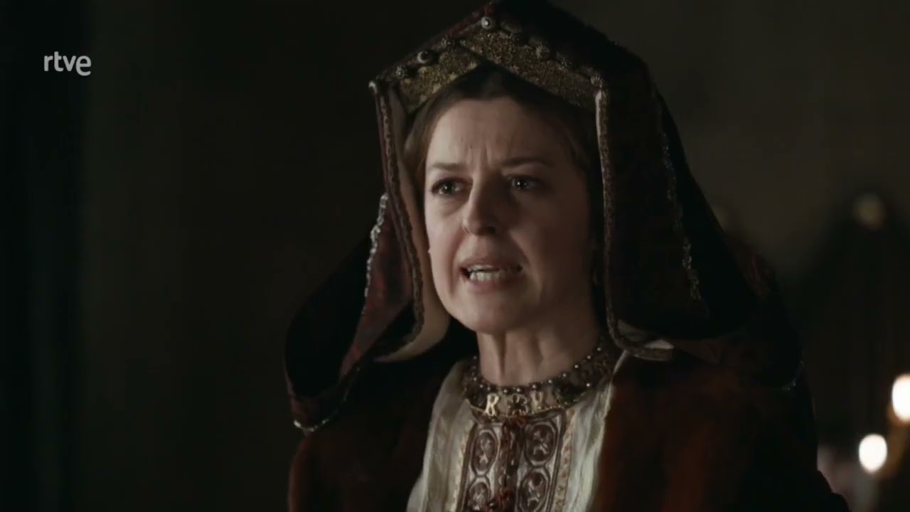 Catherine of Aragon storyline in Isabel and Carlos Rey Emperador Part 7(Eng subtitles)[READ DESCRIP]