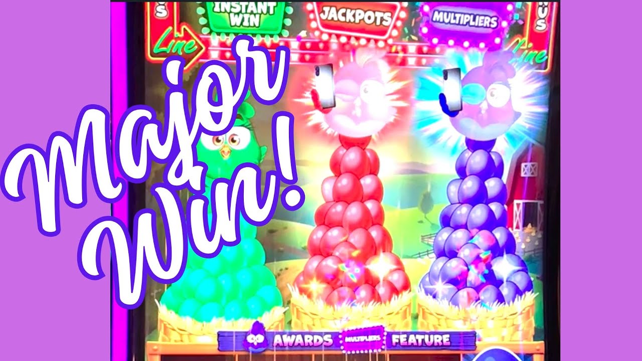 Crazy Comeback on the CRAZY Chickens BIG WIN!