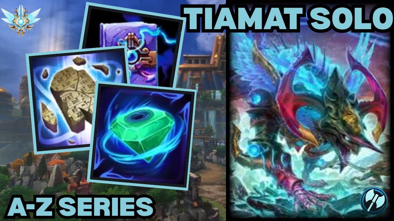 STOP INTING PLEASE!!! - Tiamat A-Z Grandmasters Solo Smite