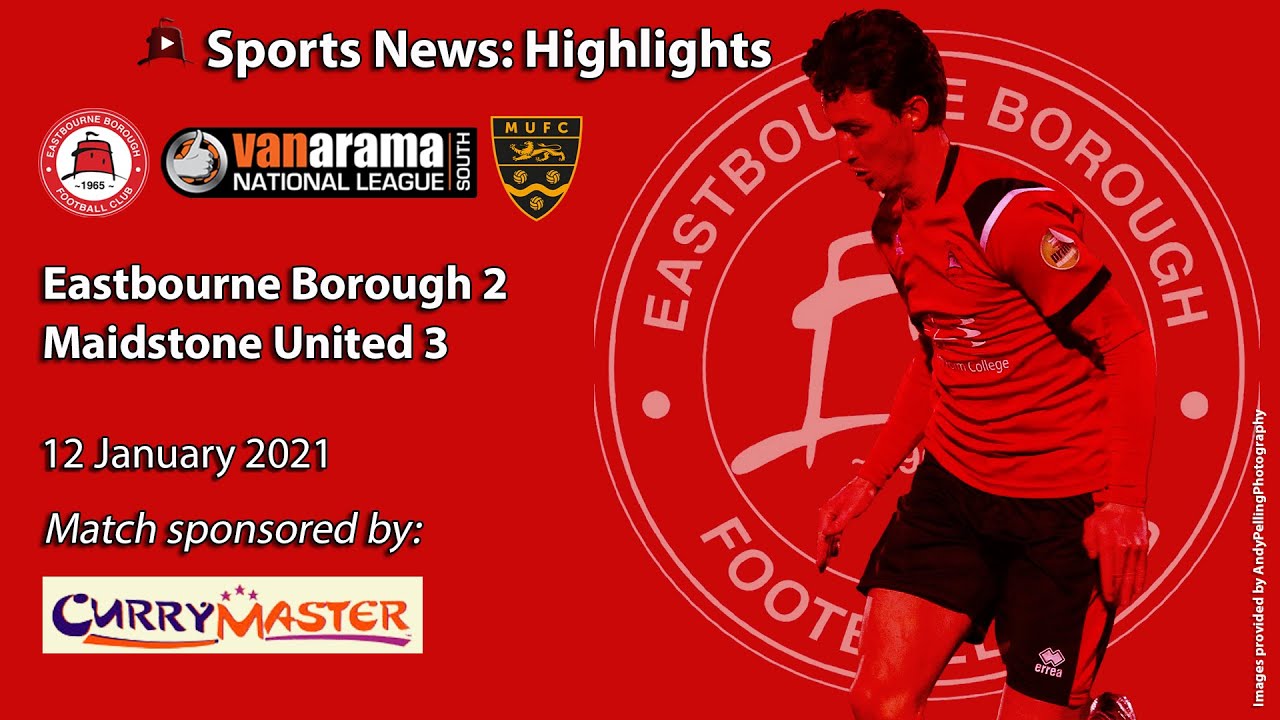 A Perfect Chip Shot! Eastbourne Borough 2 v 3 Maidstone United: National League South Highlights