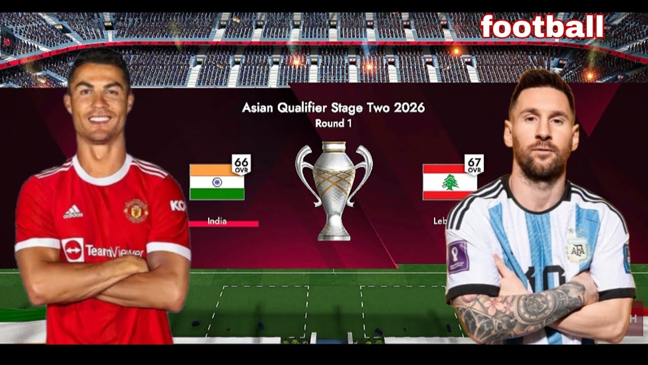 India vs Labanon football match How is vin this match?|#yusho#foolball