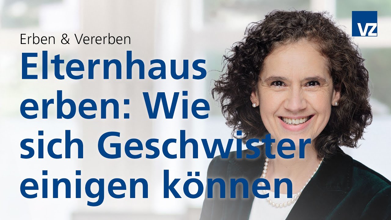 Elternhaus erben: Wie sich Geschwister einigen k&ouml;nnen