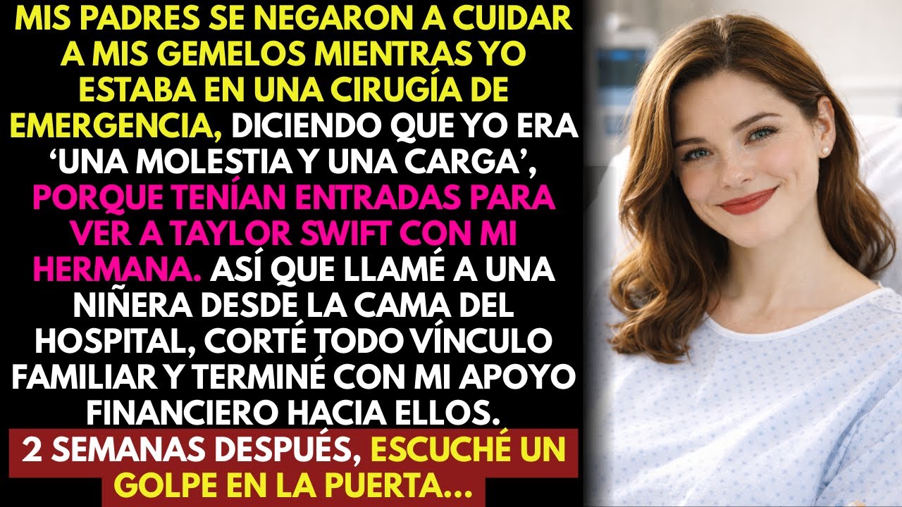 Mis padres se negaron a cuidar a mis gemelos mientras me operaban… lo que dijo el abuelo los dejó...