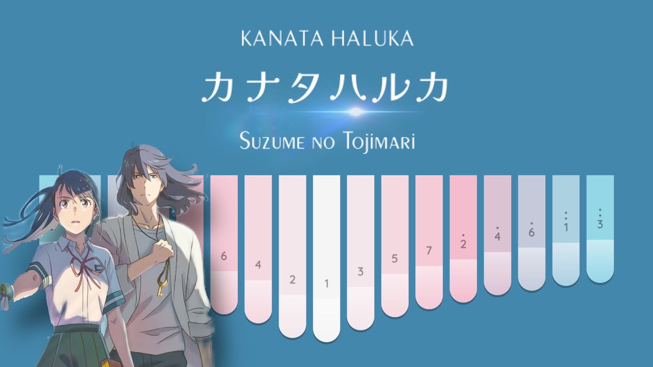 RADWIMPS - KANATA HALUKA〔Suzume no Tojimari/すずめの戸締まり〕Keylimba cover | kalimba