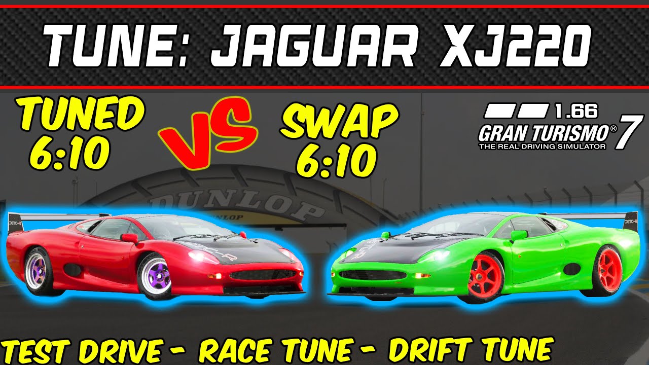 GT7 — Настройка: Jaguar XJ220 '92 — Gran Turismo 7 — 1.66
