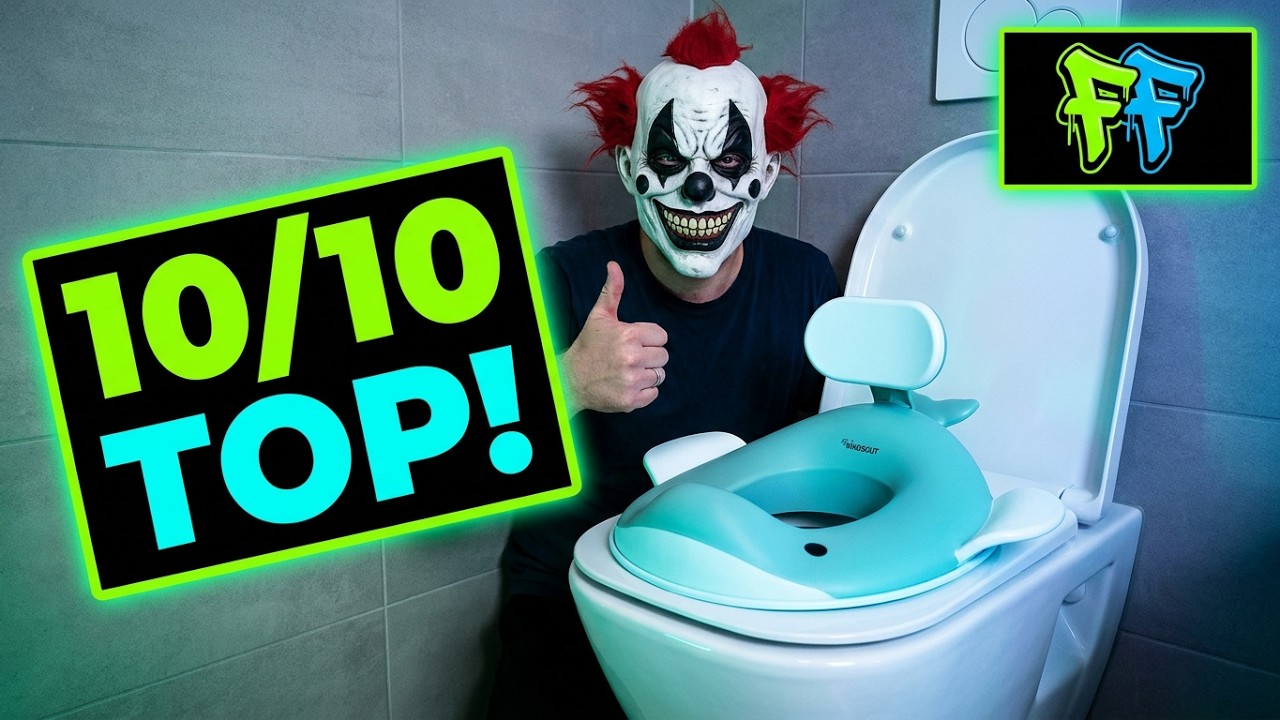 Kindsgut -Toilettenaufsatz Wal-Optik in Aquamarin