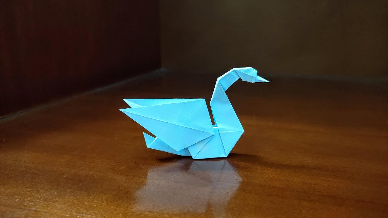 Easy Origami Swan Step By Step