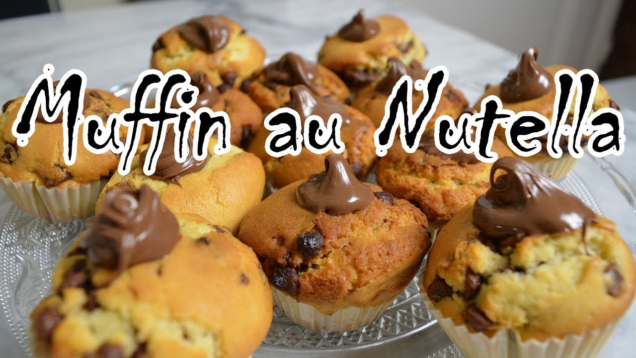 Recette de Muffin fourré au Nutella !