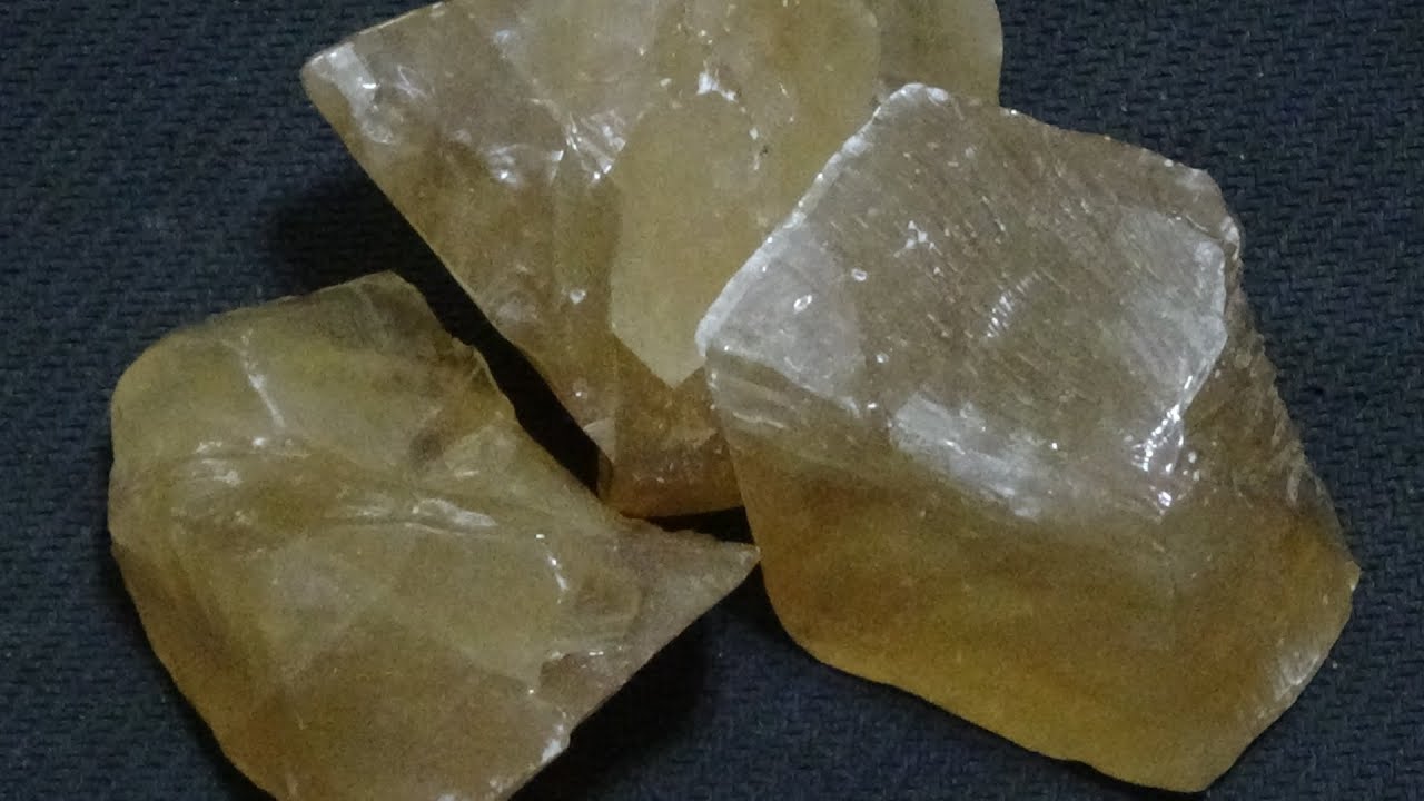 Golden Honey Calcite Crystals with Safari Sam
