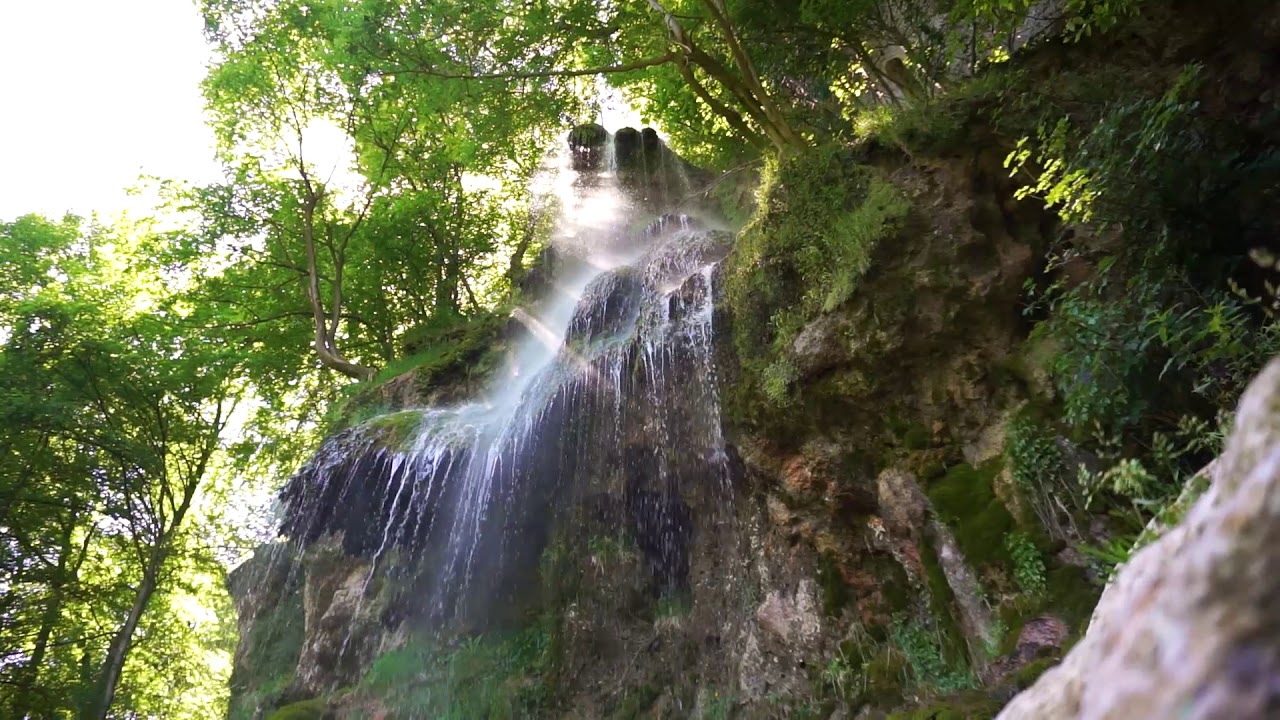 Uracher Wasserfall – Eindruck von den Bad Uracher Wasserfällen