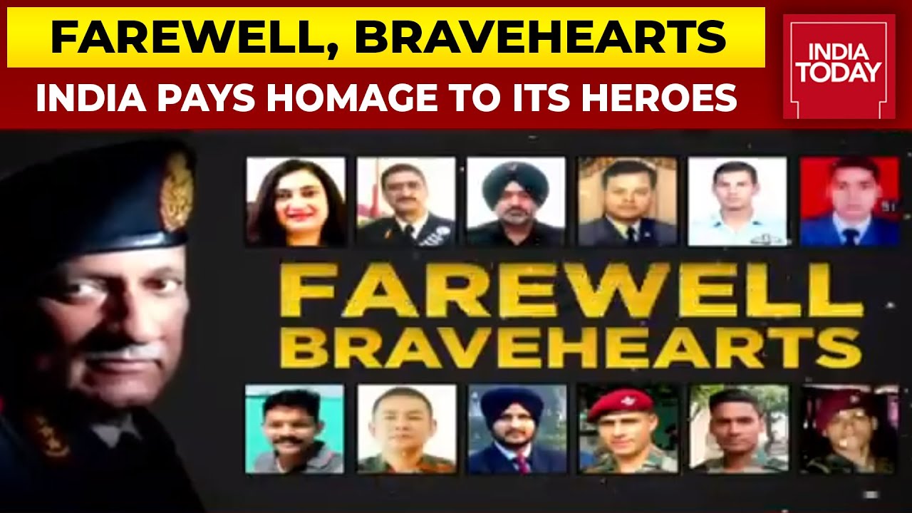 What Led To The Tragic IAF Chopper Crash?; Nation Pays Tribute To CDS Bipin Rawat, Brigadier Lidder